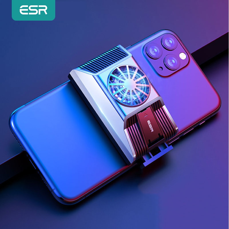 ESR Mobile Phone Cooler Semiconductor Cooling Fan for iPhone Samsung Xiaomi Mobile Phone Radiator PUBG Gaming - Phone Cooler