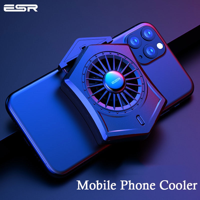 ESR Portable Phone Cooler Phone Cooling Fan for Phone Samsung Xiaomi Support PUBG Smartphone Cooling Pad - Phone Cooler