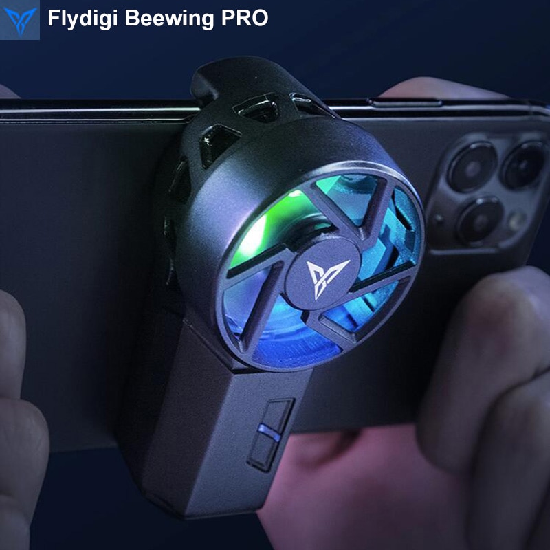 Flydigi Beewing PRO Mobile Phone Radiator Cooler Physical Dual Cooling For iPhone Huawei Xiaomi Phone Fan - Phone Cooler